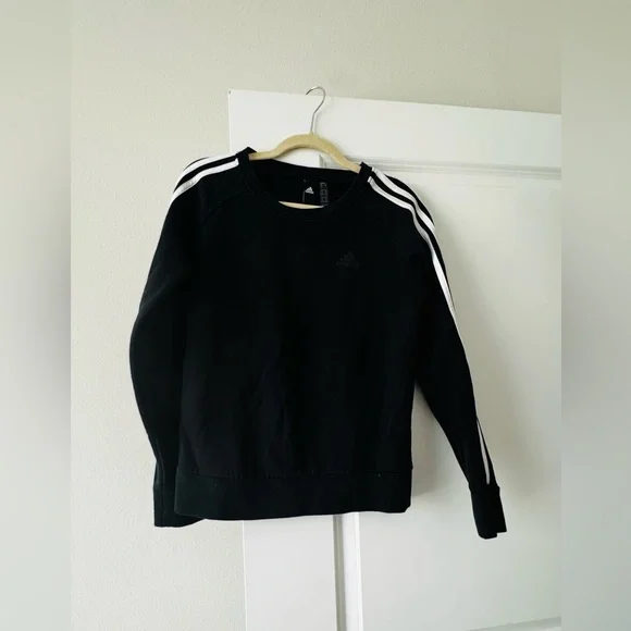 Adidas Women's Black Crew Neck Sweater - Picture 5 of 8